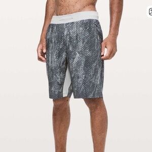 Lululemon T.H.E. Short Linerless 9" Bleached Herringbone Multi Size Medium